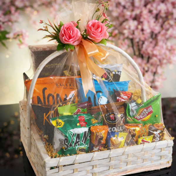 Elegant Sweet Surprise Gift Basket