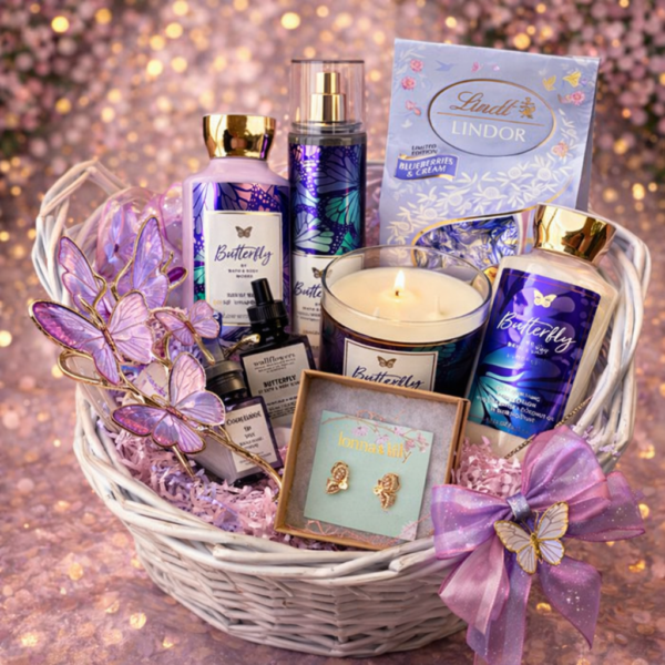 Butterfly Bliss Luxury Spa Gift Basket
